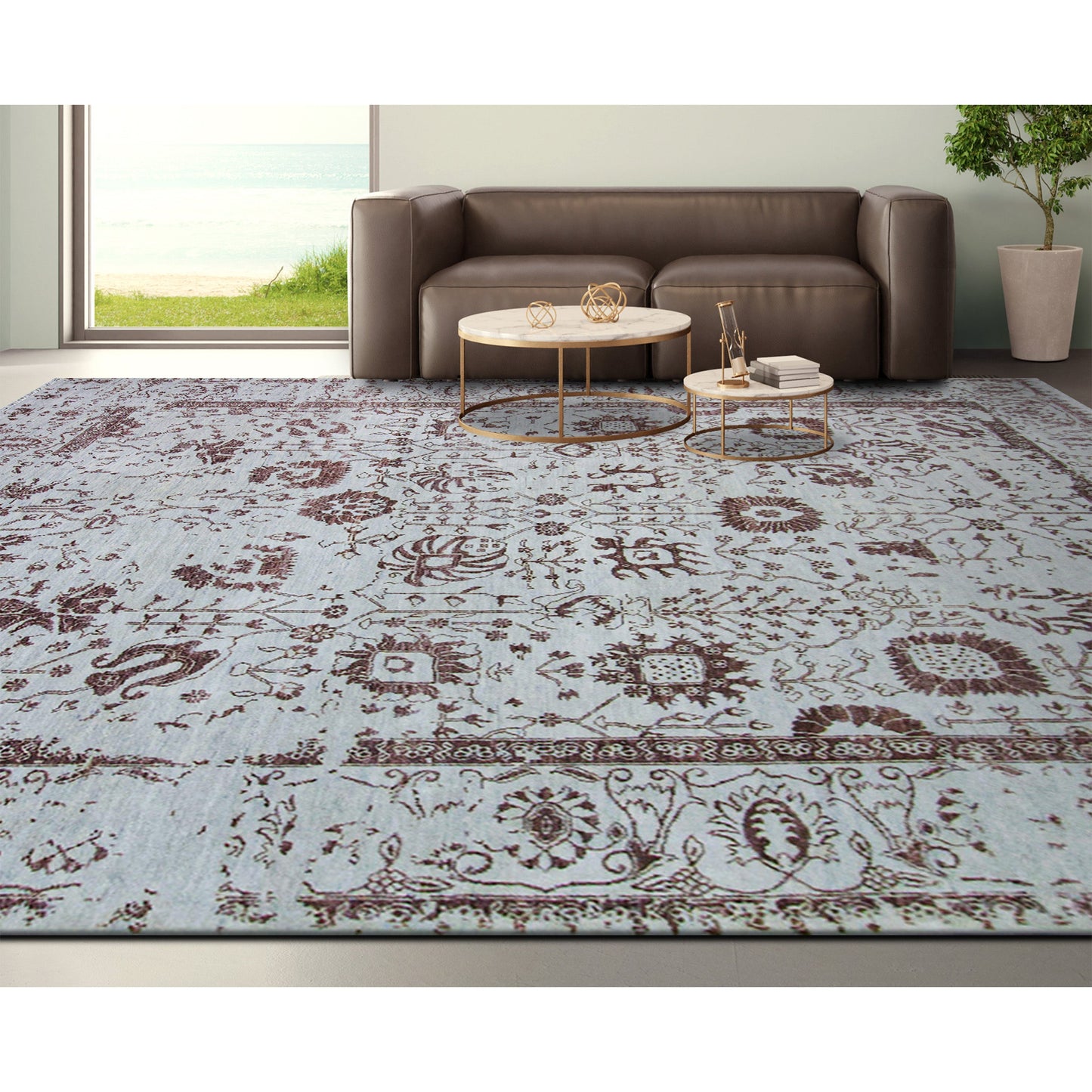 BROOKHAVEN DC123 SILVER / BROWN