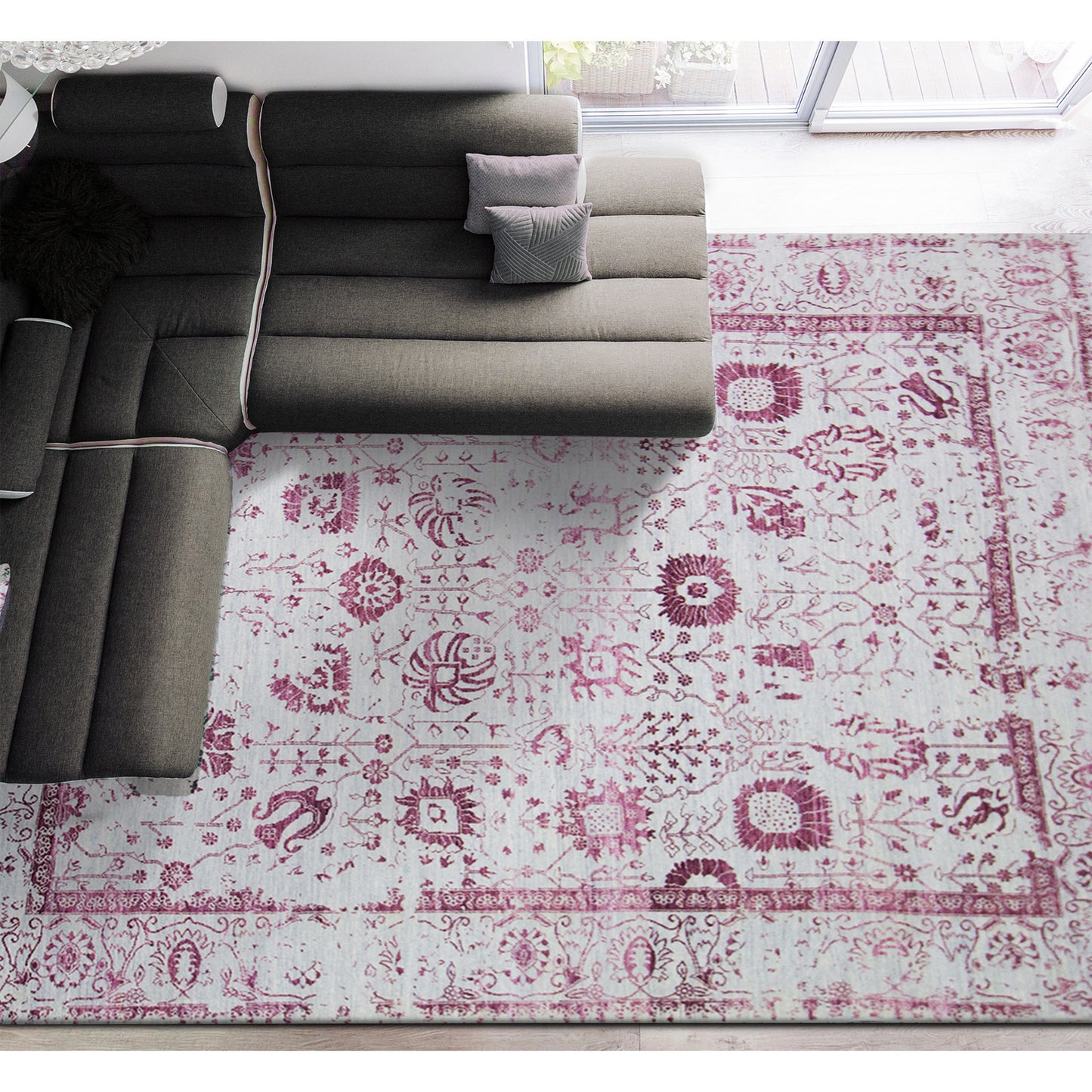 BROOKHAVEN DC123 SILVER / WINE
