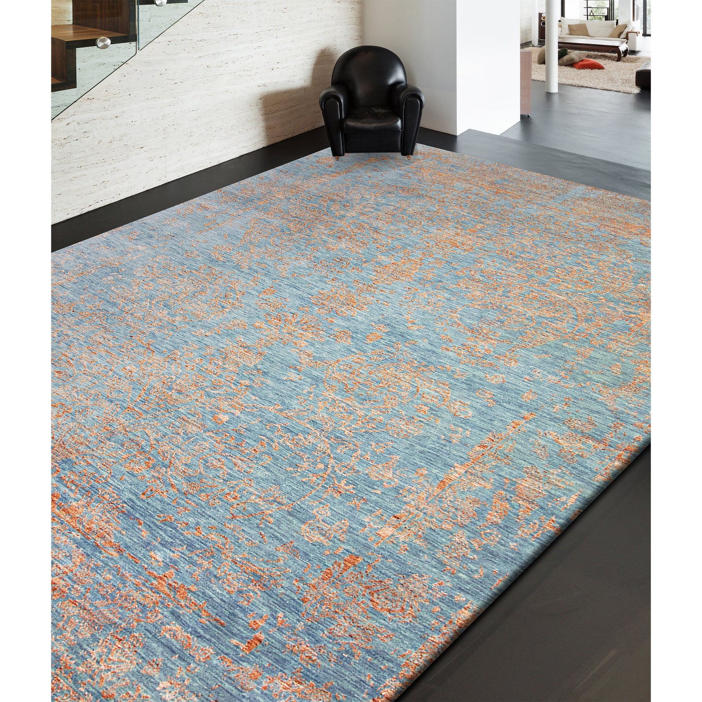 BROOKHAVEN DC140 LIGHT BLUE / COPPER