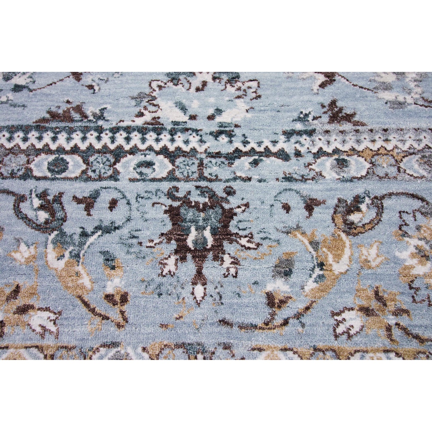 BROOKHAVEN DC149 LIGHT BLUE / BROWN