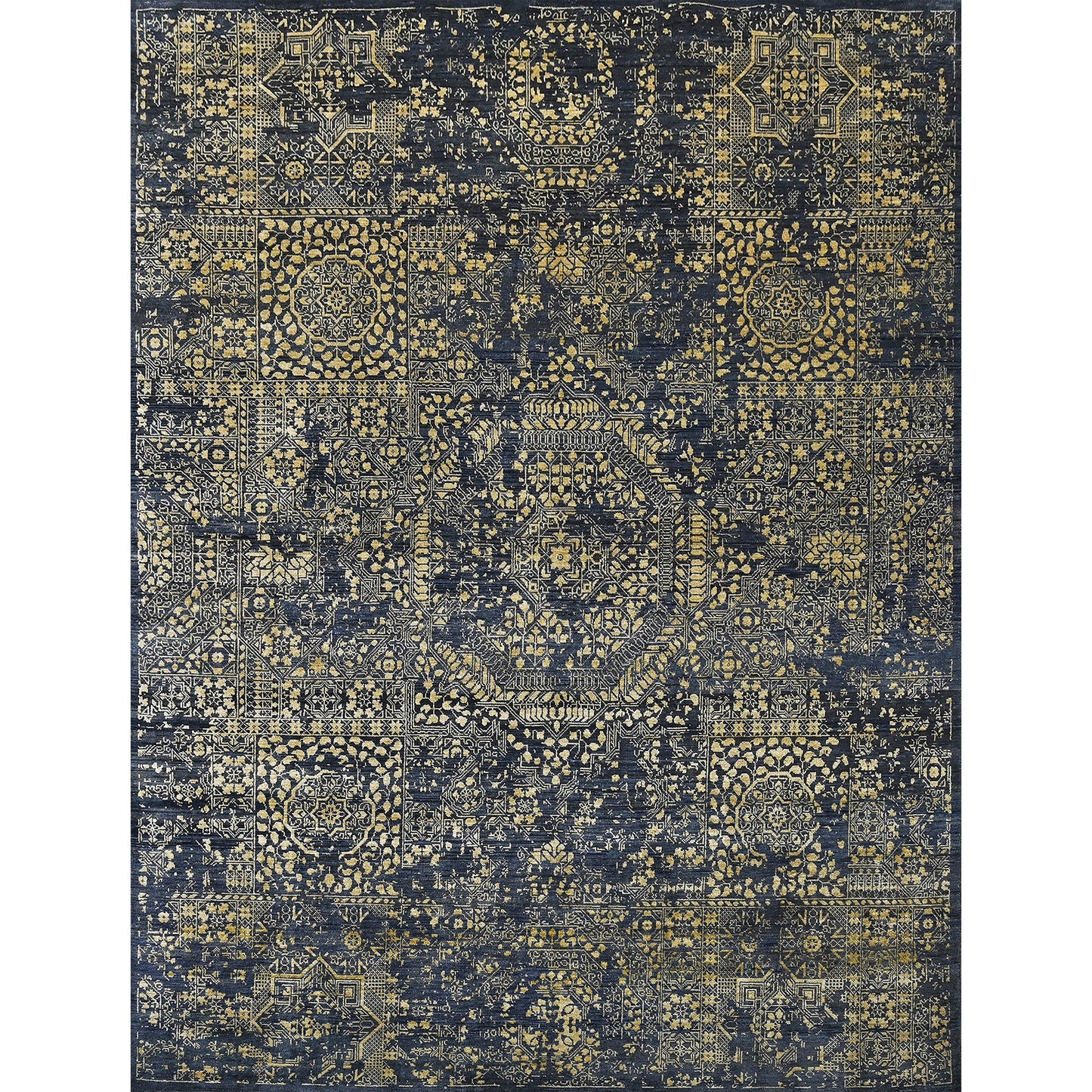 BROOKHAVEN MAMLUK DENIM BLUE / GOLD