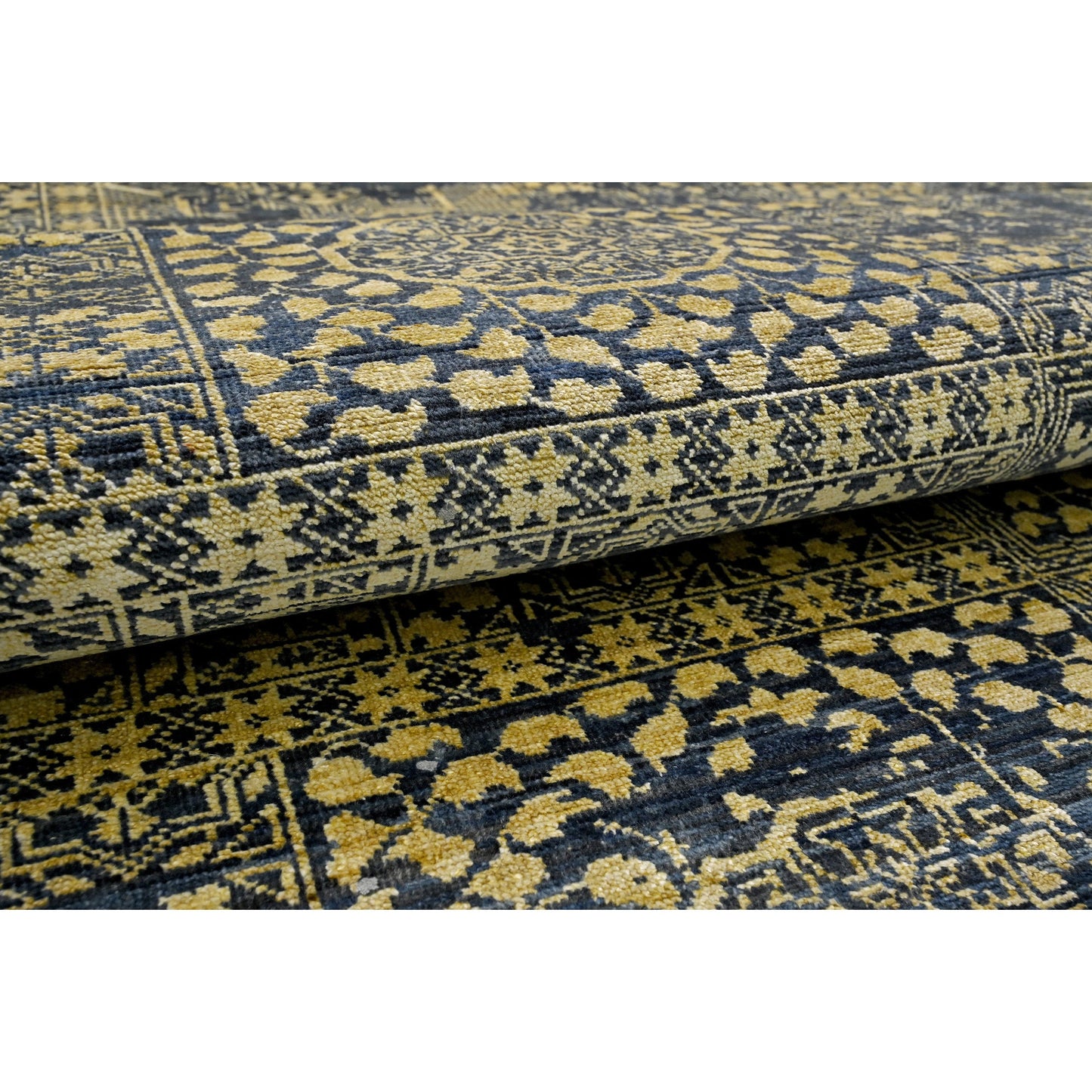 BROOKHAVEN MAMLUK DENIM BLUE / GOLD
