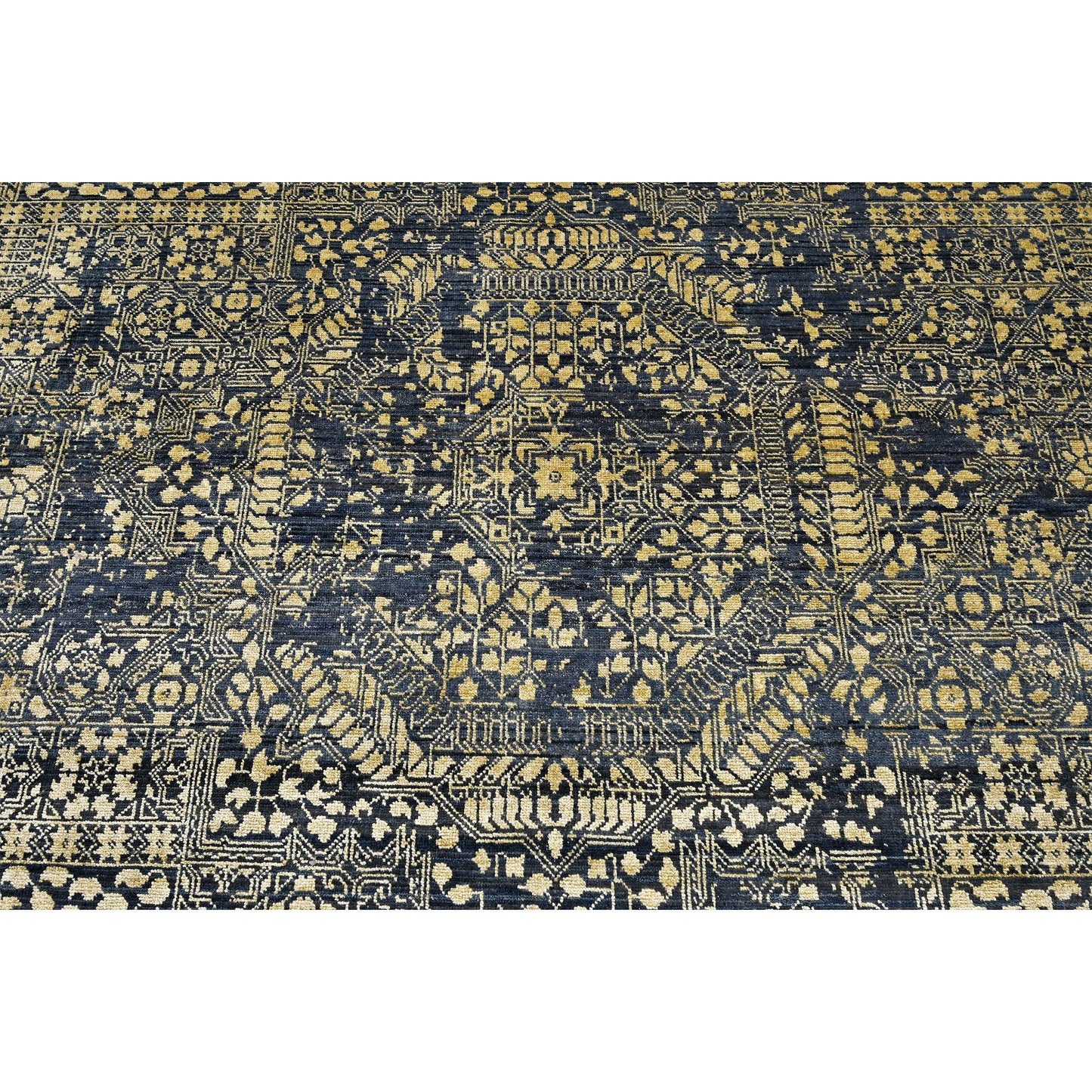 BROOKHAVEN MAMLUK DENIM BLUE / GOLD