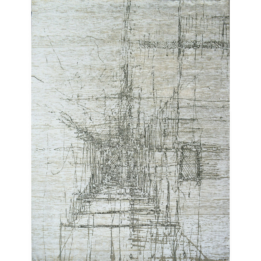 CANTERBURY SILK C8102 IVORY / GREY
