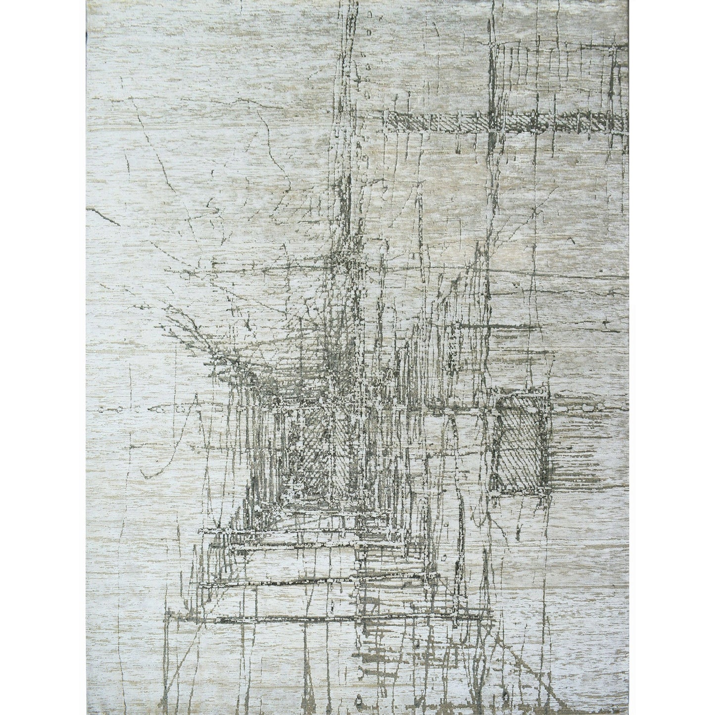 CANTERBURY SILK C8102 IVORY / GREY