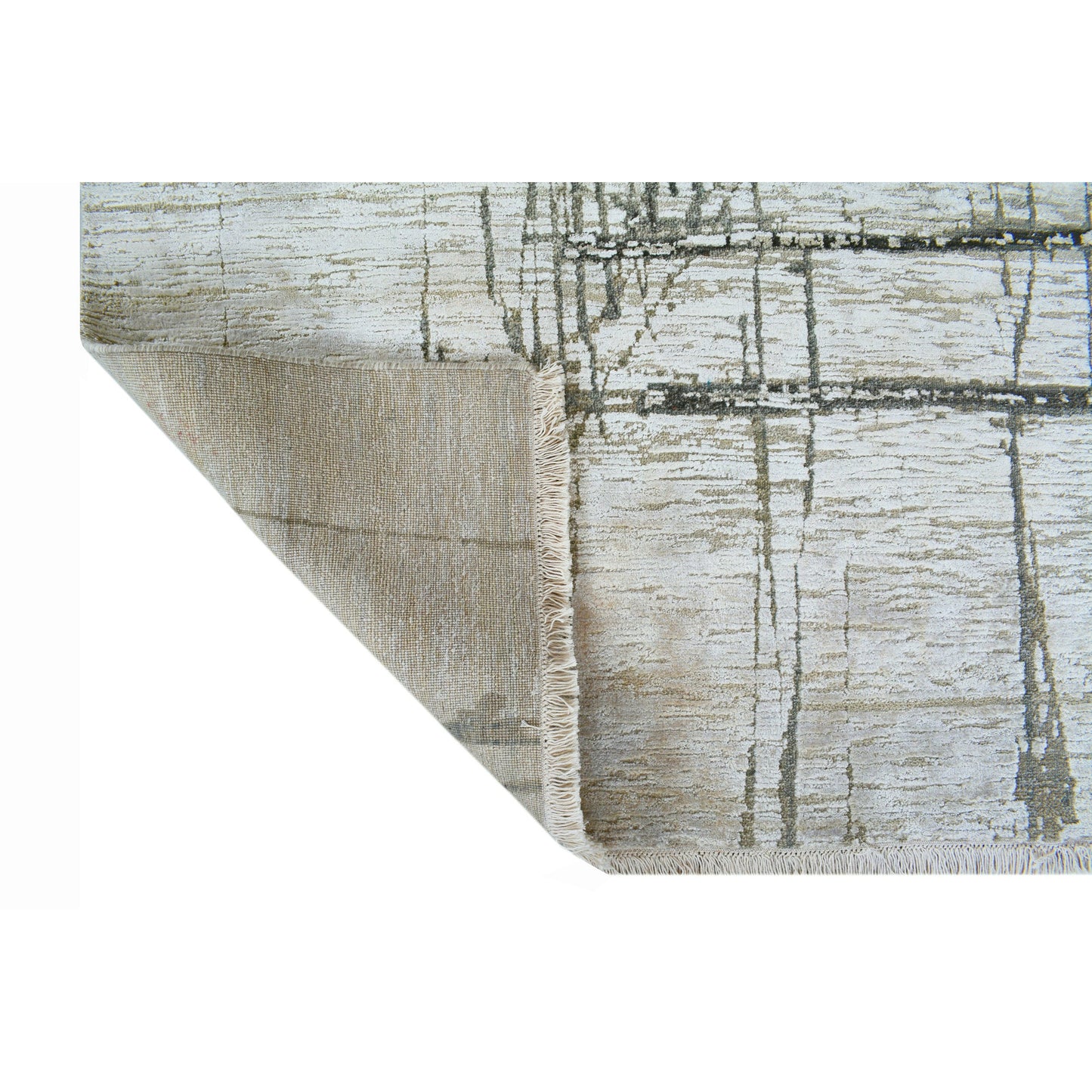 CANTERBURY SILK C8102 IVORY / GREY