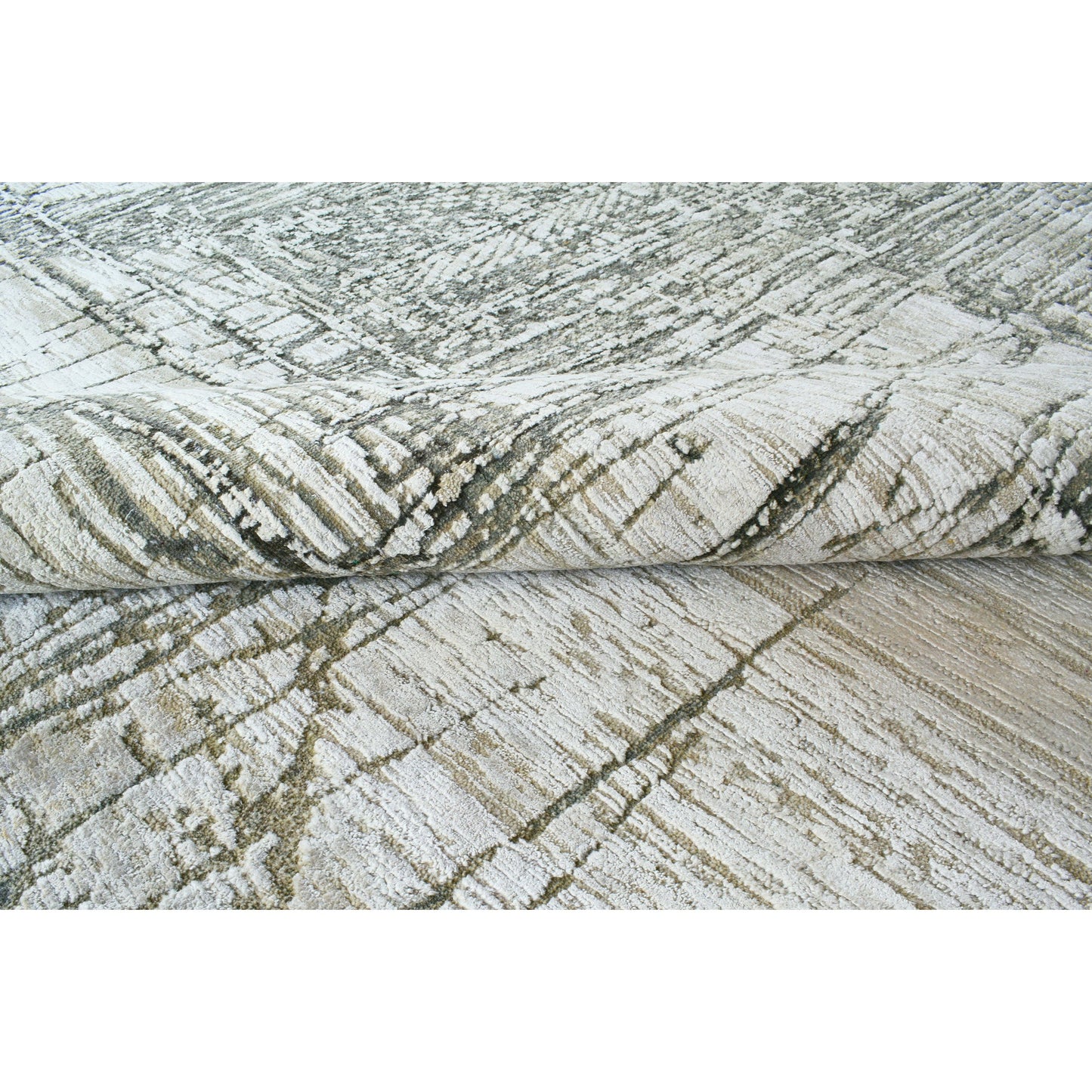 CANTERBURY SILK C8102 IVORY / GREY
