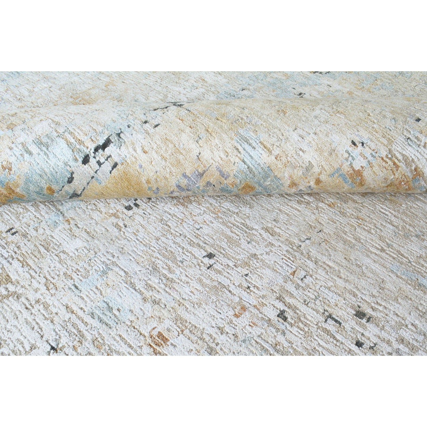 CANTERBURY SILK C8823 LIGHT BLUE / BLACK