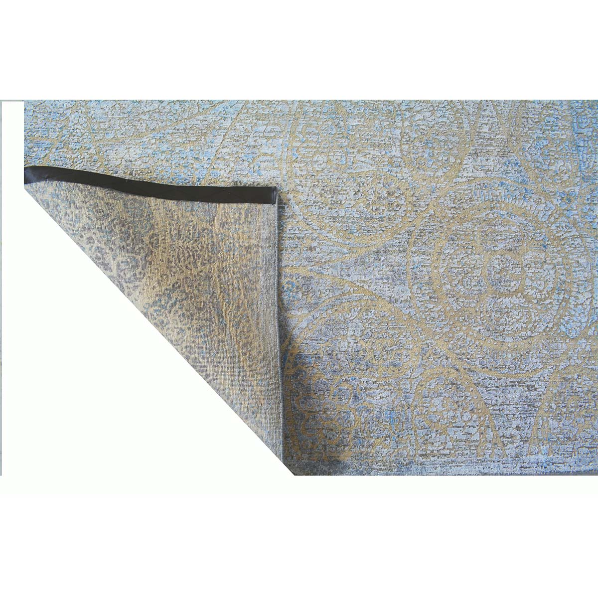 CANTERBURY SILK C8834 BLUE / GREY