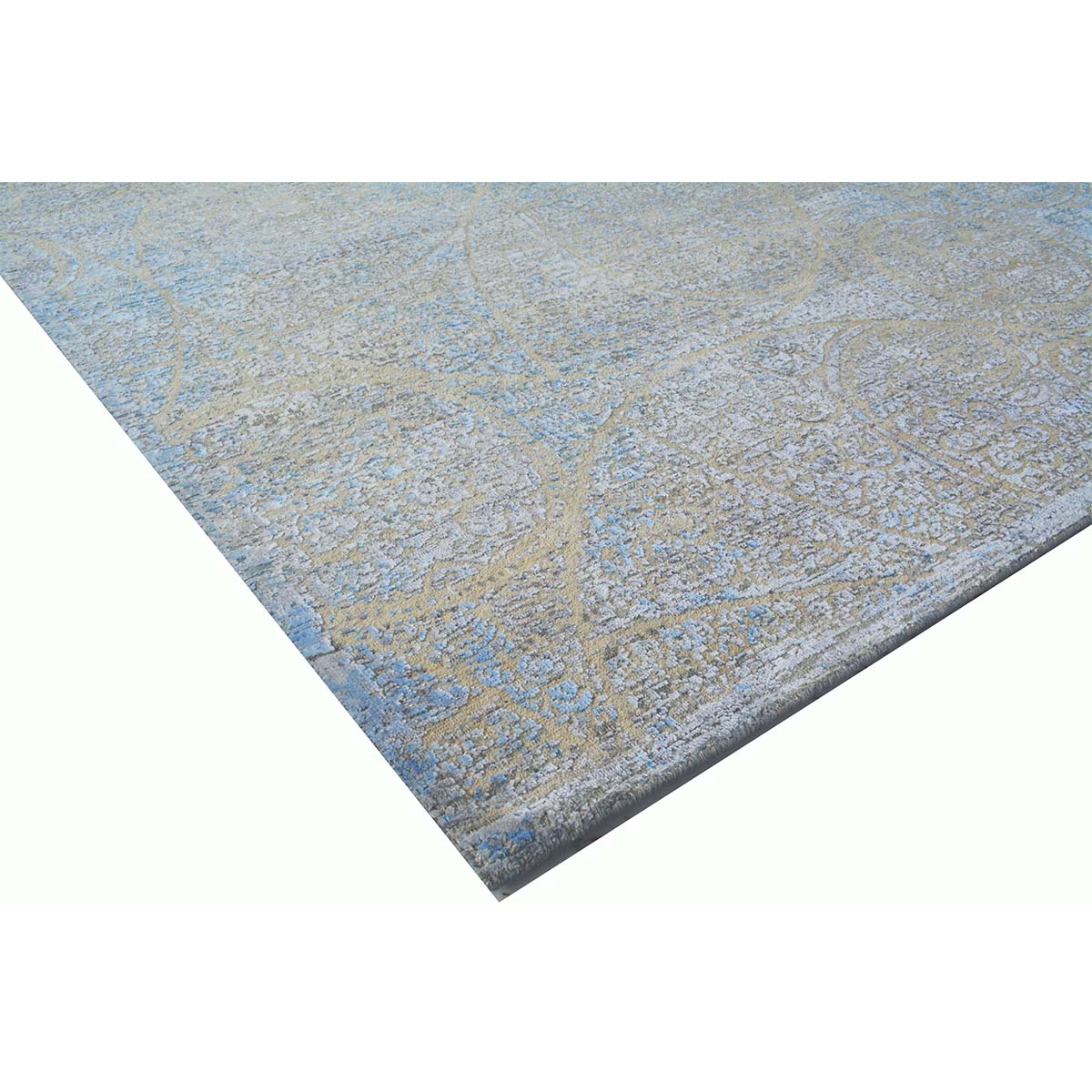 CANTERBURY SILK C8834 BLUE / GREY