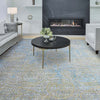 CANTERBURY SILK C8834 BLUE / GREY