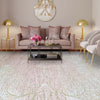 CANTERBURY SILK C8835 PINK / GREY