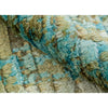 CANTERBURY SILK CTR12 GREY / TURQUOISE