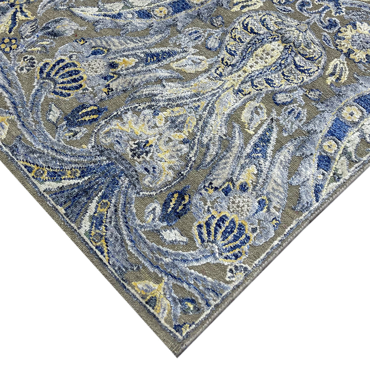 CANTERBURY SILK FG-26 GREY / BLUE