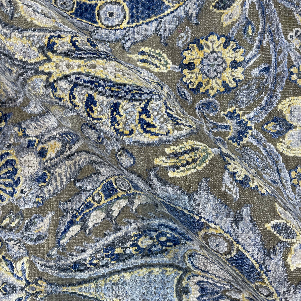 CANTERBURY SILK FG-26 GREY / BLUE
