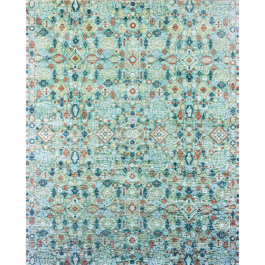 CANTERBURY SILK GCY01 GREEN / BLUE