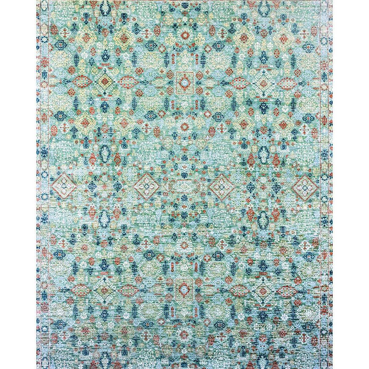CANTERBURY SILK GCY01 GREEN / BLUE