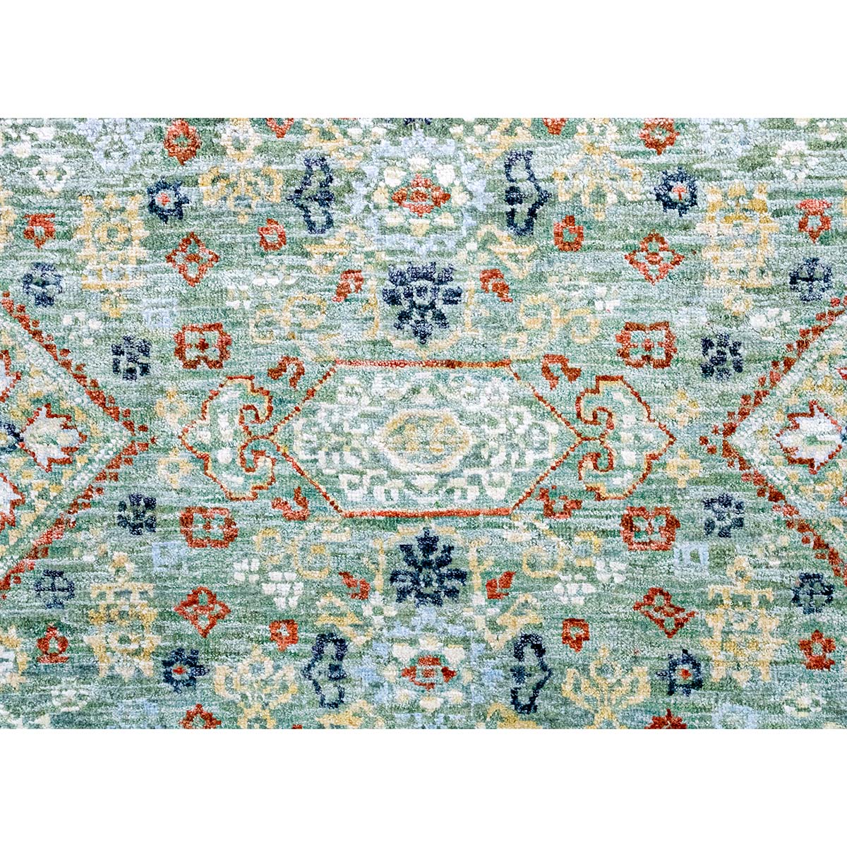 CANTERBURY SILK GCY01 GREEN / BLUE