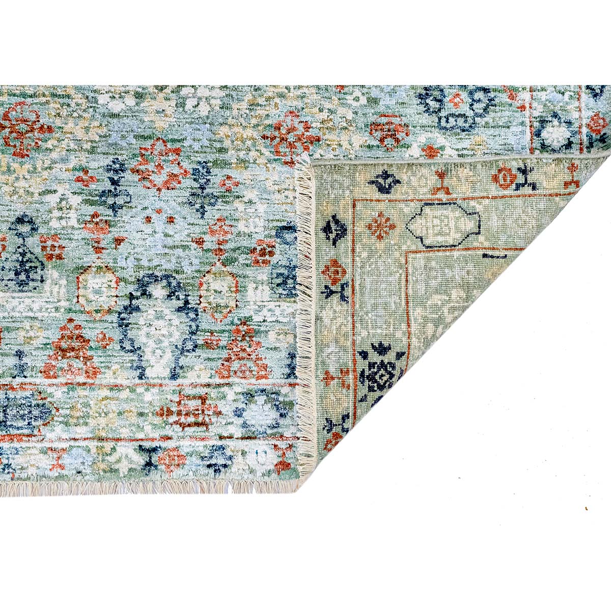 CANTERBURY SILK GCY01 GREEN / BLUE
