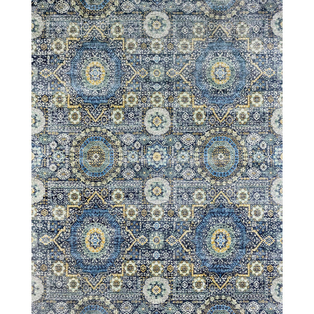 CANTERBURY SILK GOB01 BLUE / GREEN