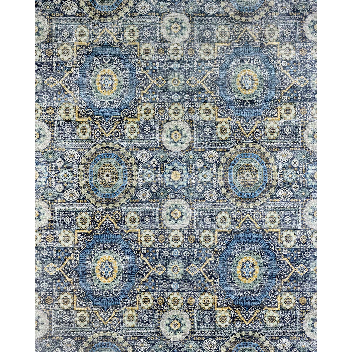CANTERBURY SILK GOB01 BLUE / GREEN