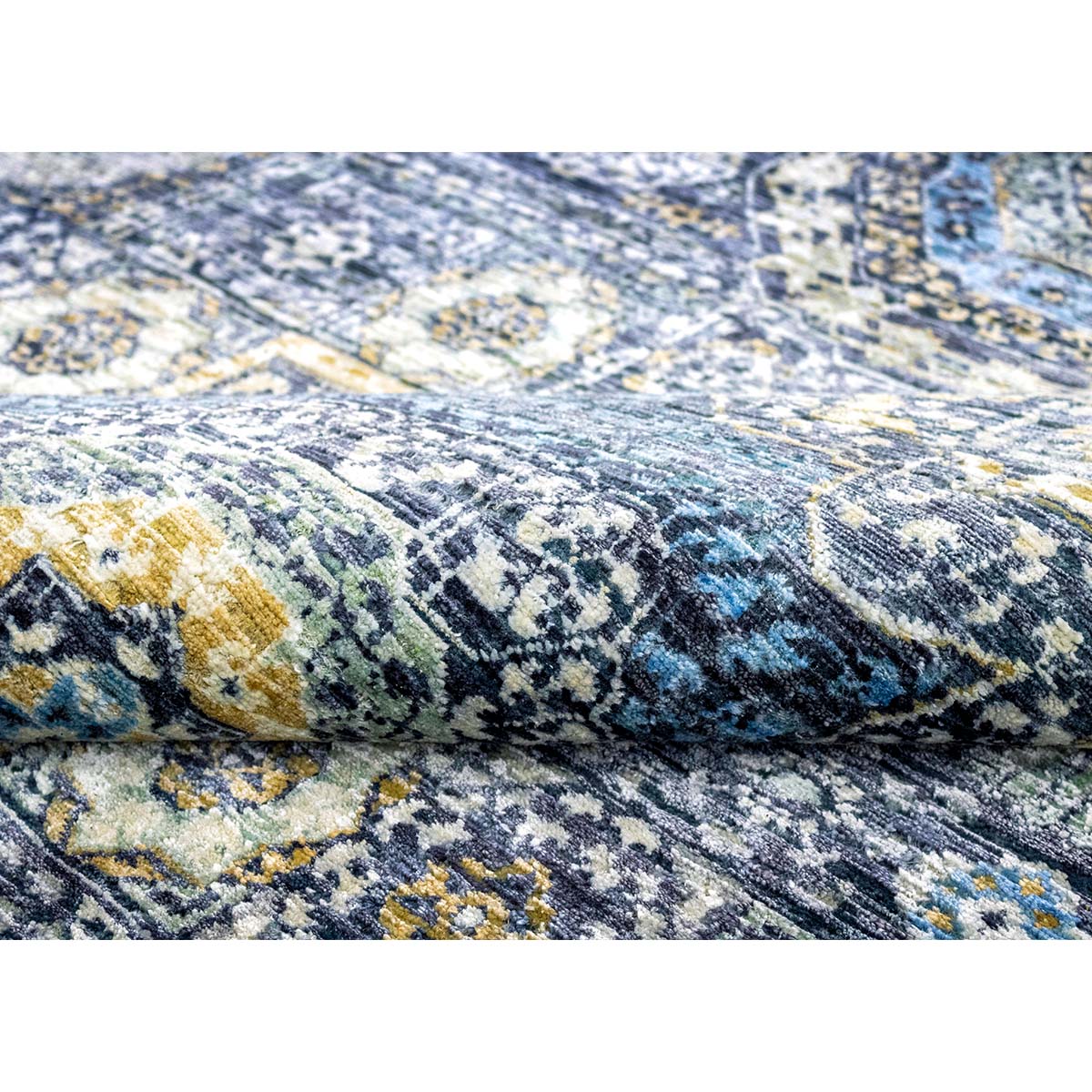 CANTERBURY SILK GOB01 BLUE / GREEN