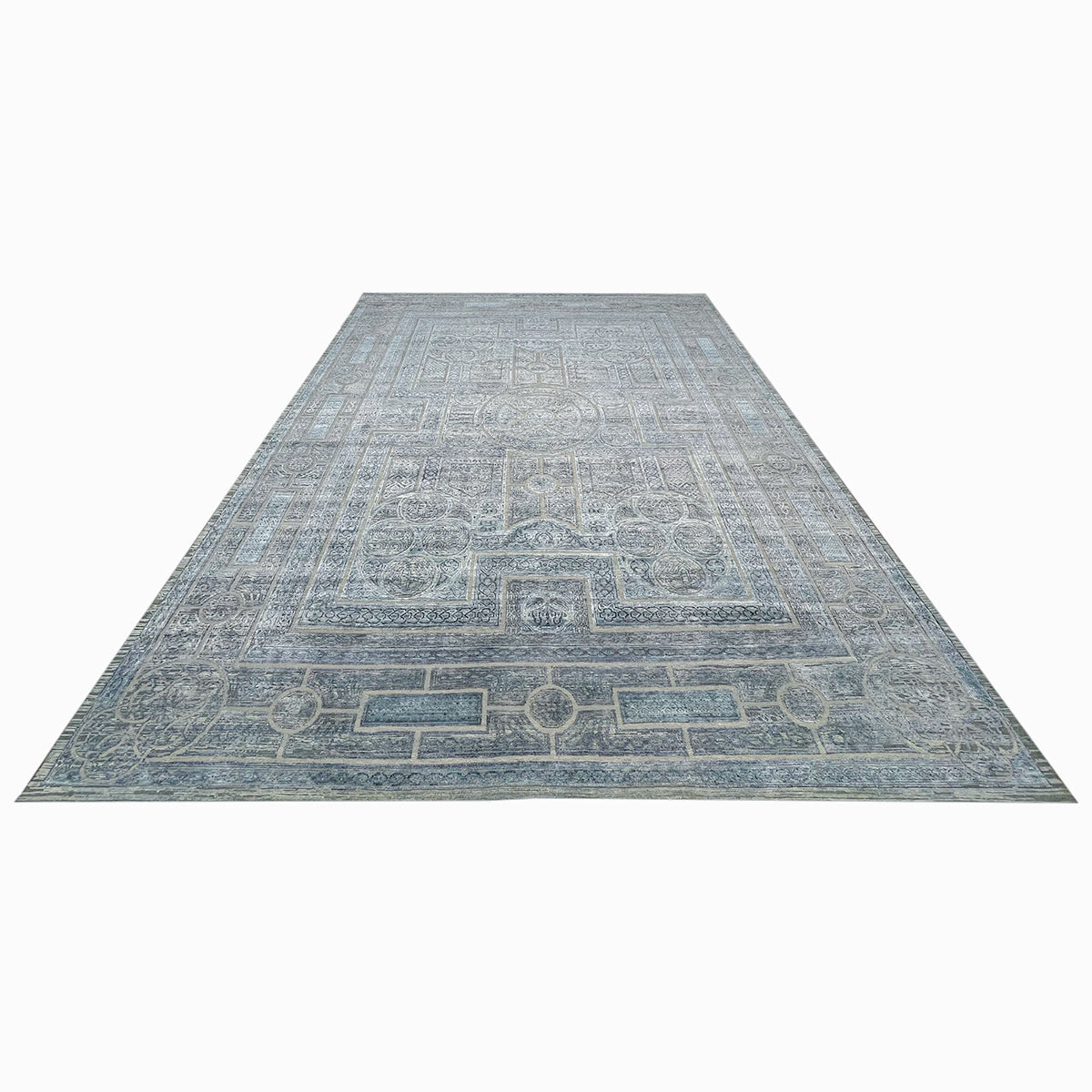 CANTERBURY SILK JCC15 BLUE / GREY