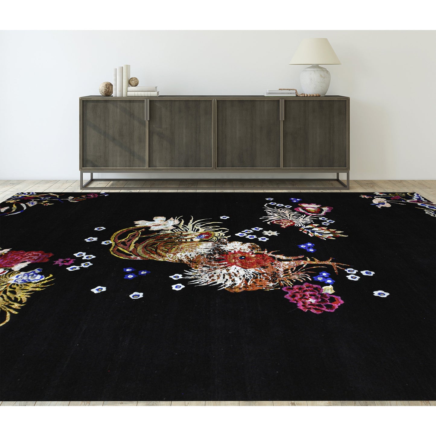 CANTERBURY SILK JCH11 BLACK / MULTI