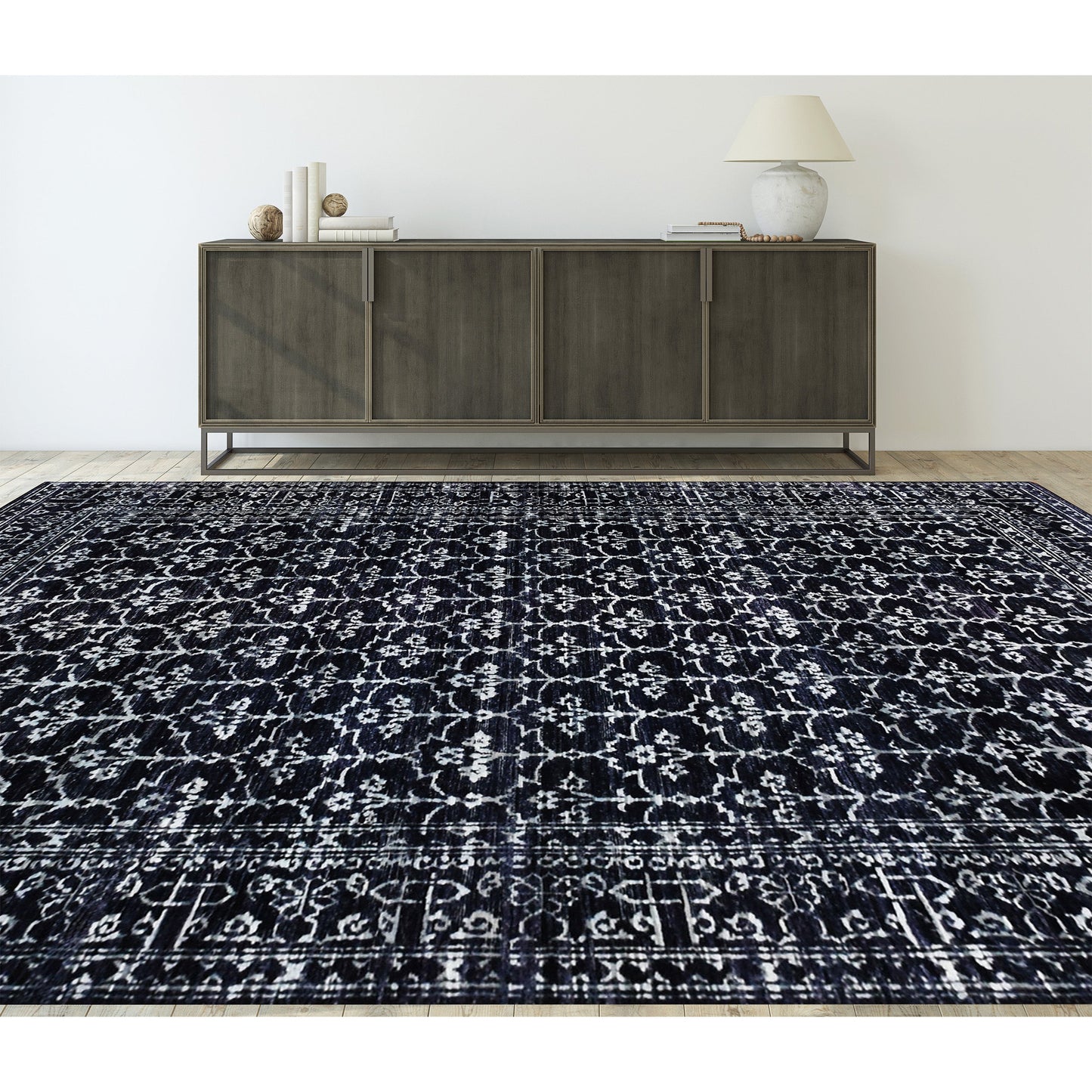CANTERBURY SILK JDN04 BLACK / IVORY