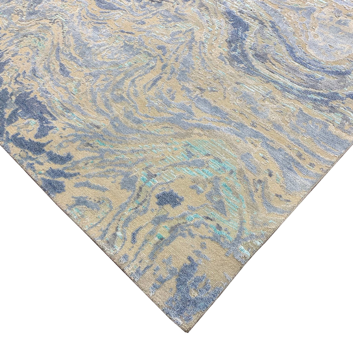CANTERBURY SILK JI219 BEIGE / BLUE
