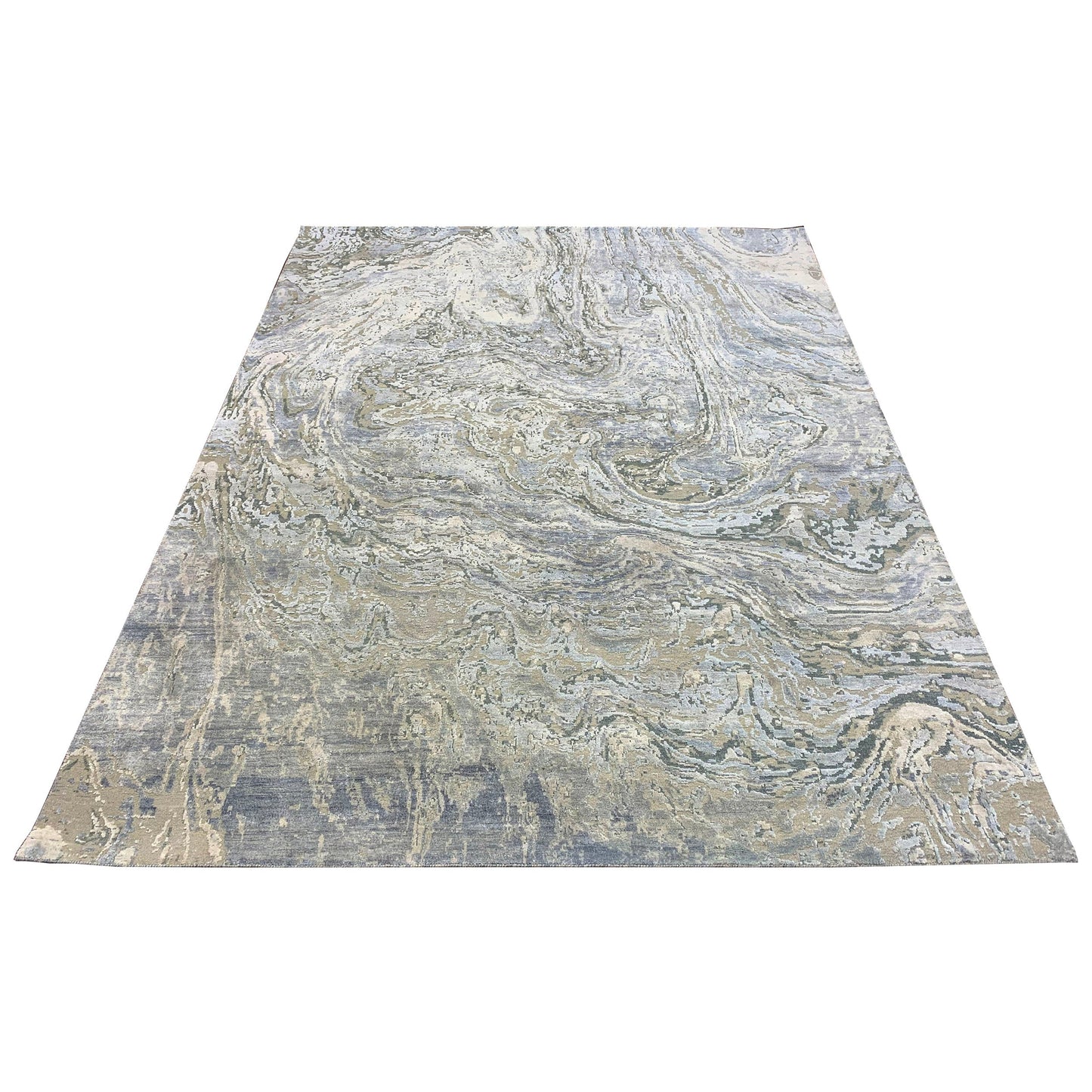 CANTERBURY SILK JI219 SILVER / BLUE
