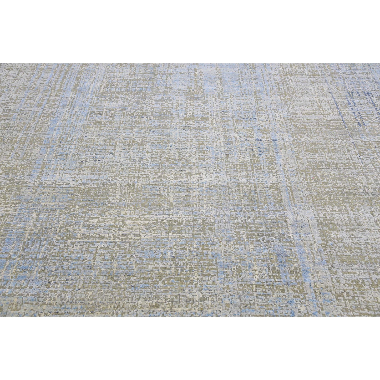 CANTERBURY SILK JM165 SILVER / LIGHT BLUE