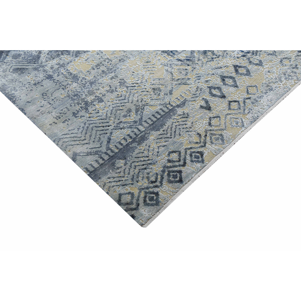 CANTERBURY SILK JM254 BLUE / GREY