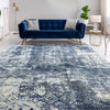 CANTERBURY SILK JM254 BLUE / GREY