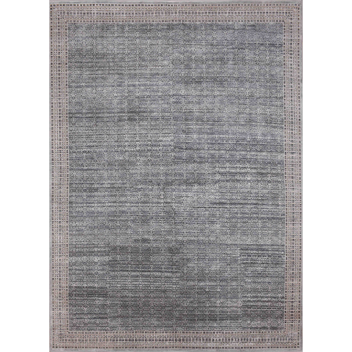CANTERBURY SILK JM74C CHARCOAL / SILVER