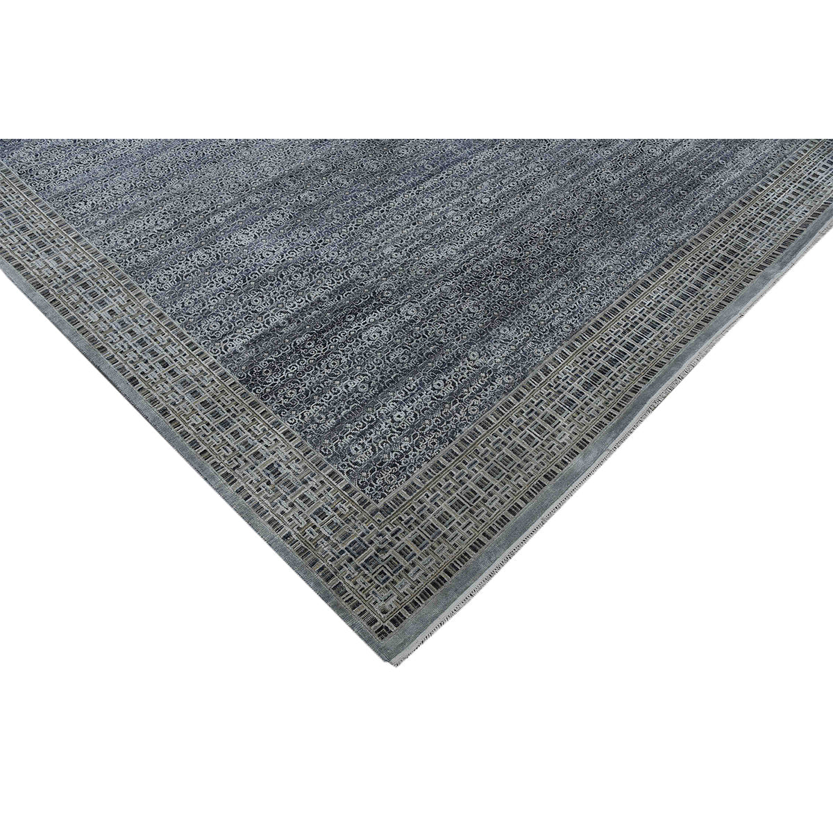 CANTERBURY SILK JM74C CHARCOAL / SILVER