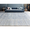 CANTERBURY SILK JPG-4 LIGHT BLUE / IVORY