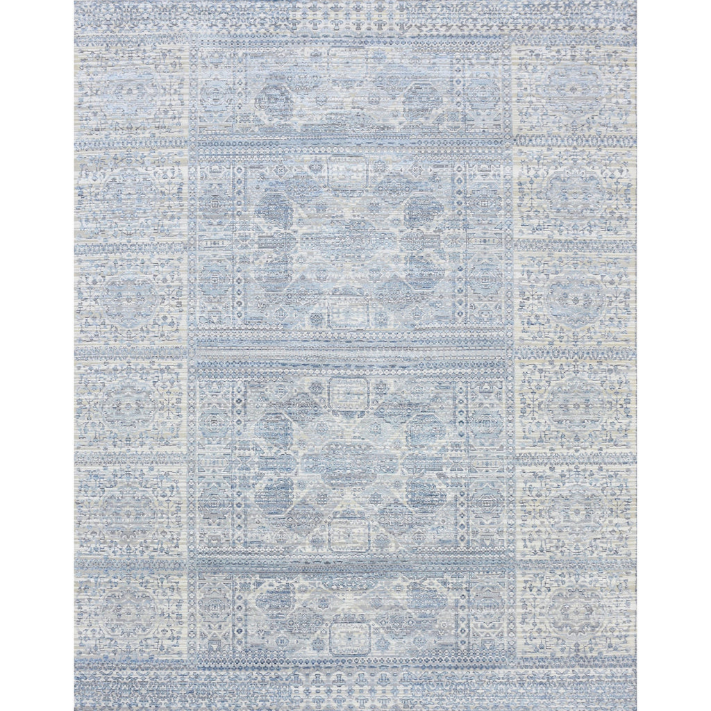 CANTERBURY SILK JPG-4 LIGHT BLUE / IVORY