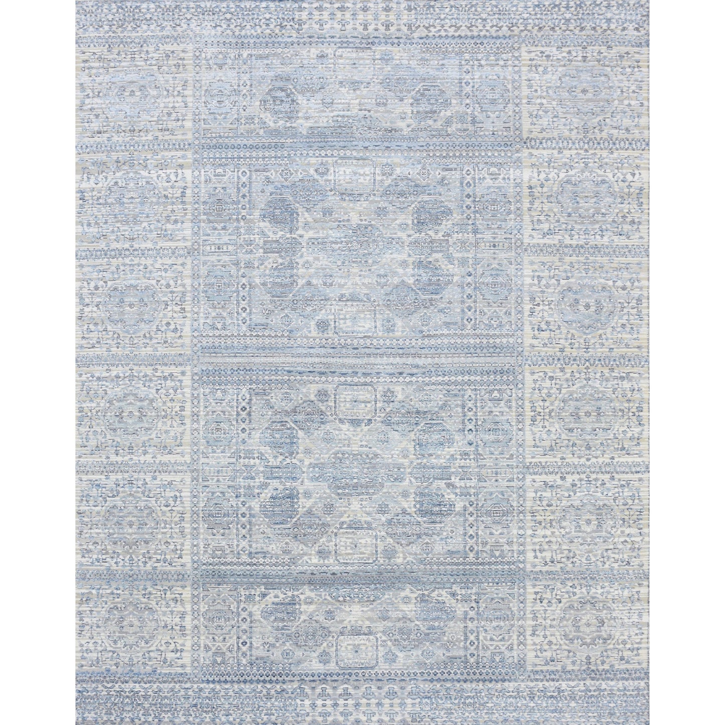 CANTERBURY SILK JPG-4 LIGHT BLUE / IVORY