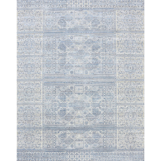 CANTERBURY SILK JPG-4 LIGHT BLUE / IVORY