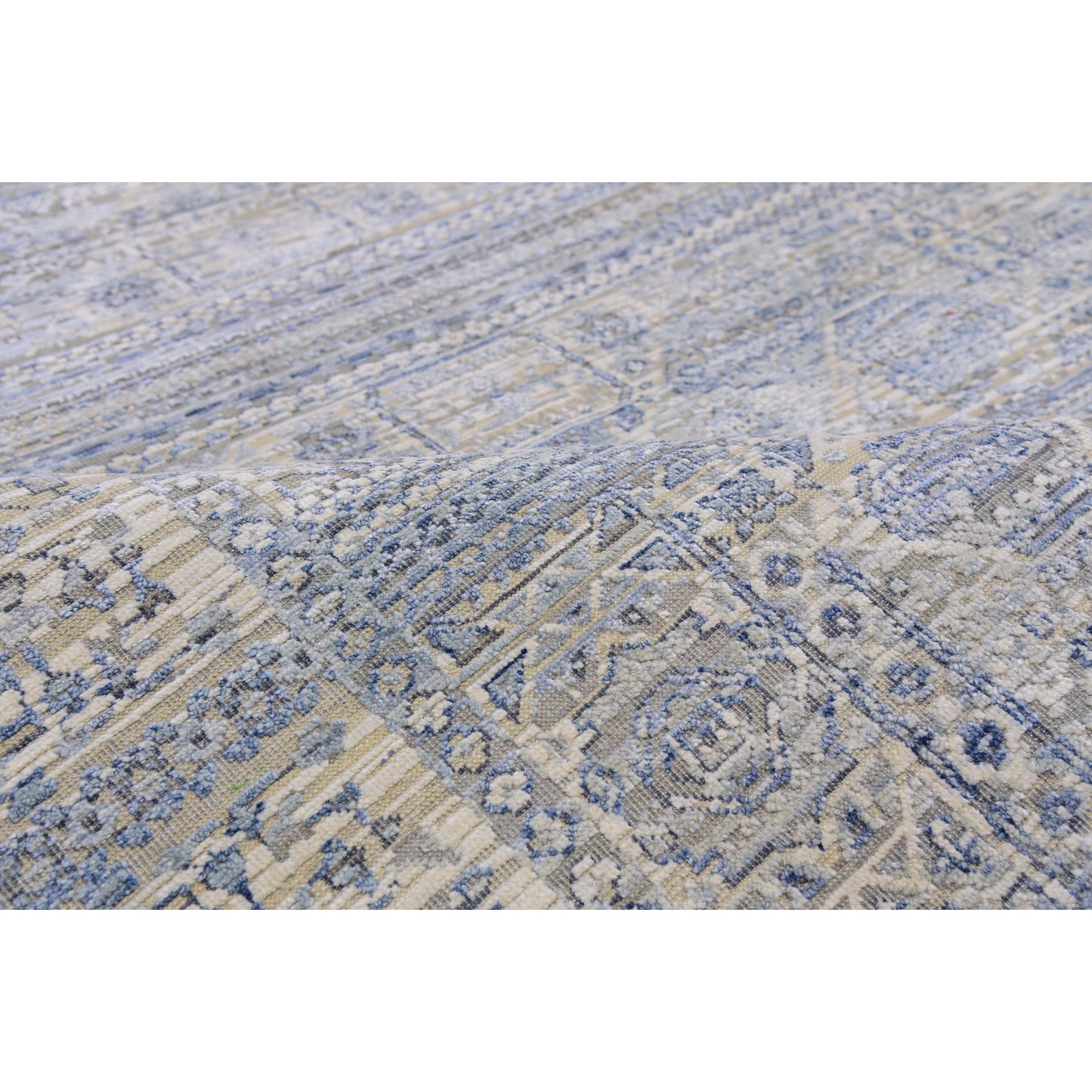 CANTERBURY SILK JPG-4 LIGHT BLUE / IVORY