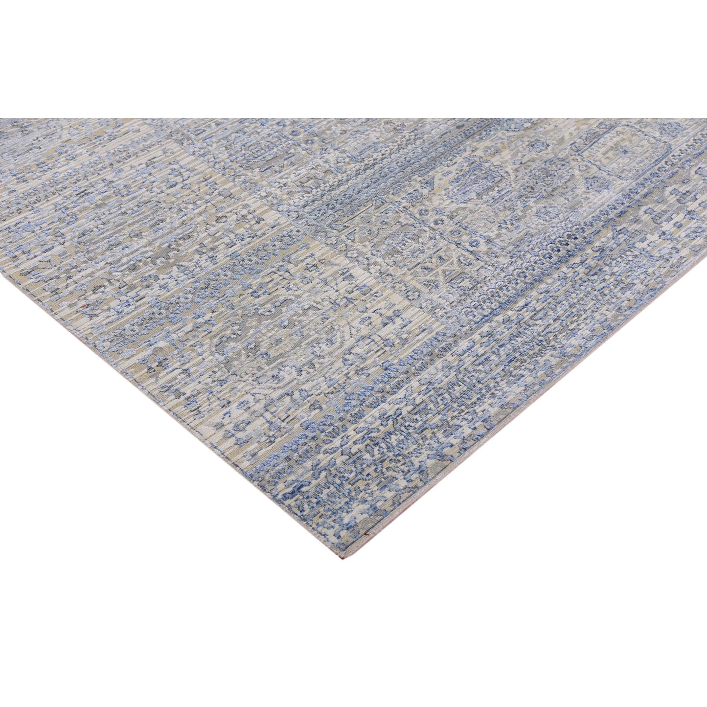 CANTERBURY SILK JPG-4 LIGHT BLUE / IVORY