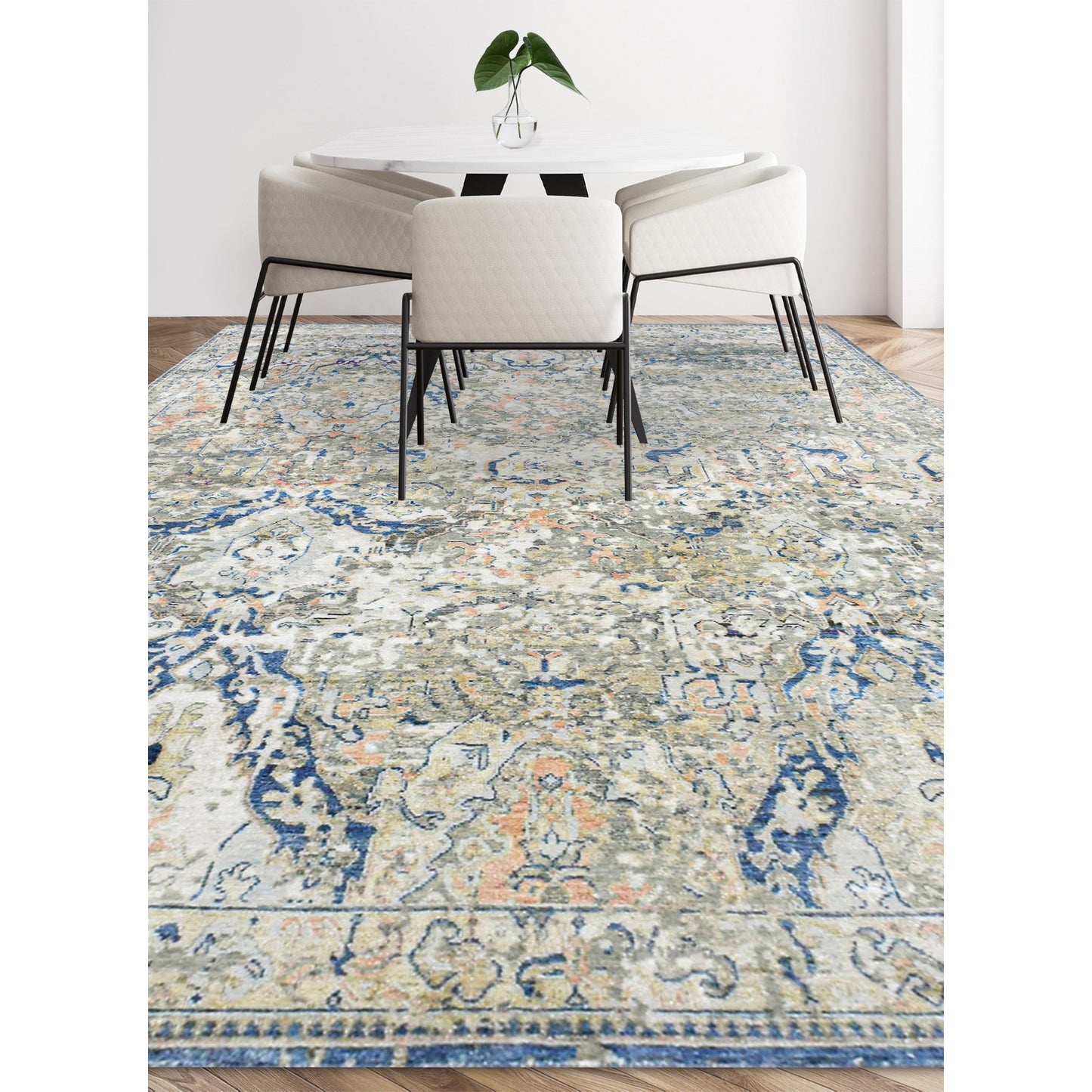 CANTERBURY SILK JPH03 GREY / BLUE