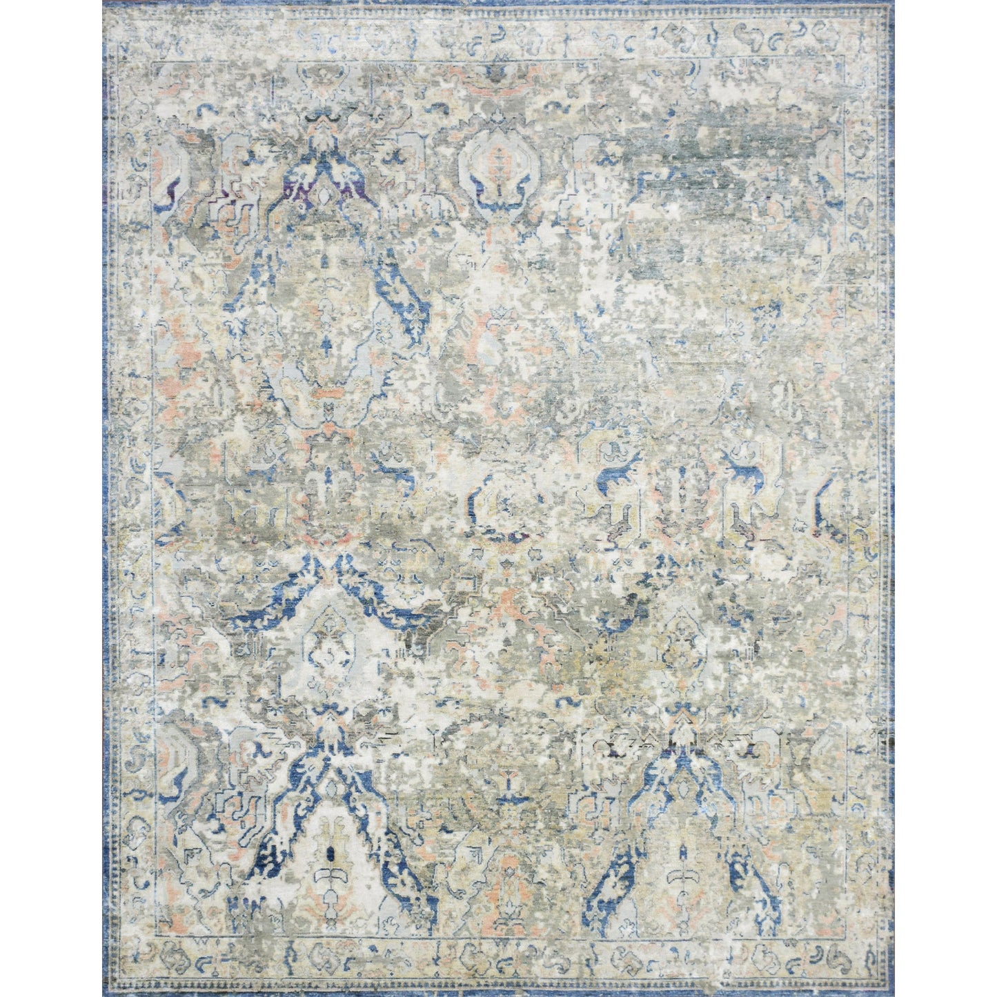 CANTERBURY SILK JPH03 GREY / BLUE