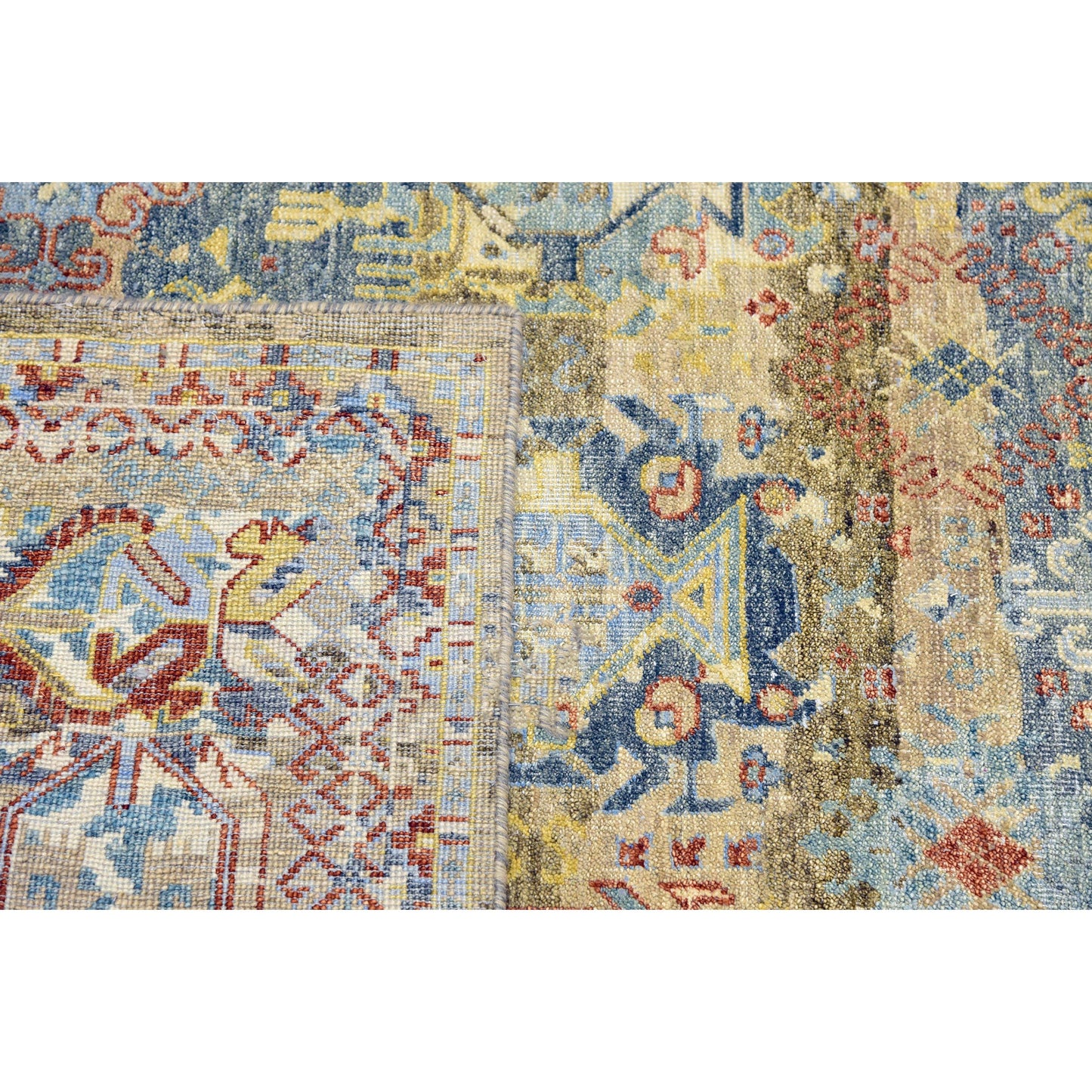 CANTERBURY SILK JPH07 BLUE / CAMEL