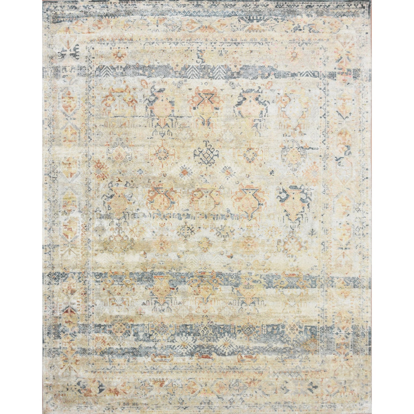 CANTERBURY SILK JPH07 GREY / BLUE