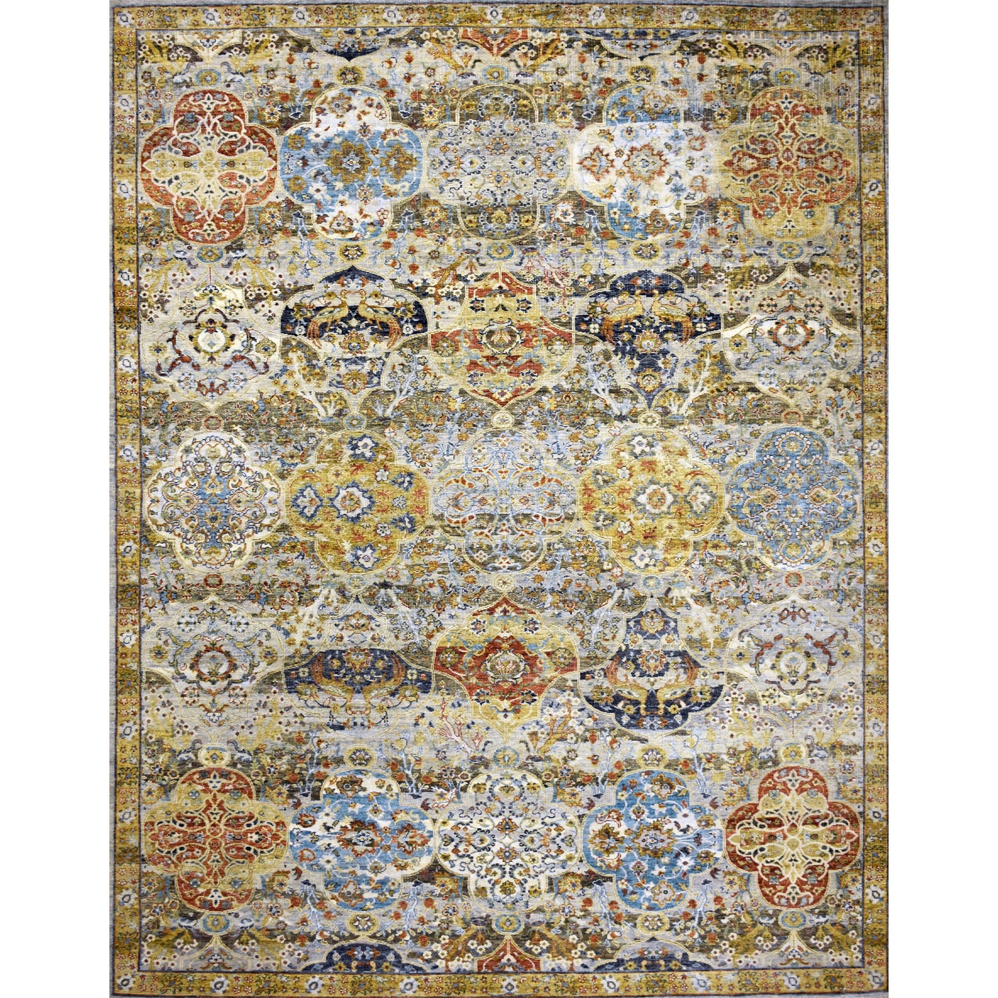 CANTERBURY SILK JPH08 SILVER / GOLD