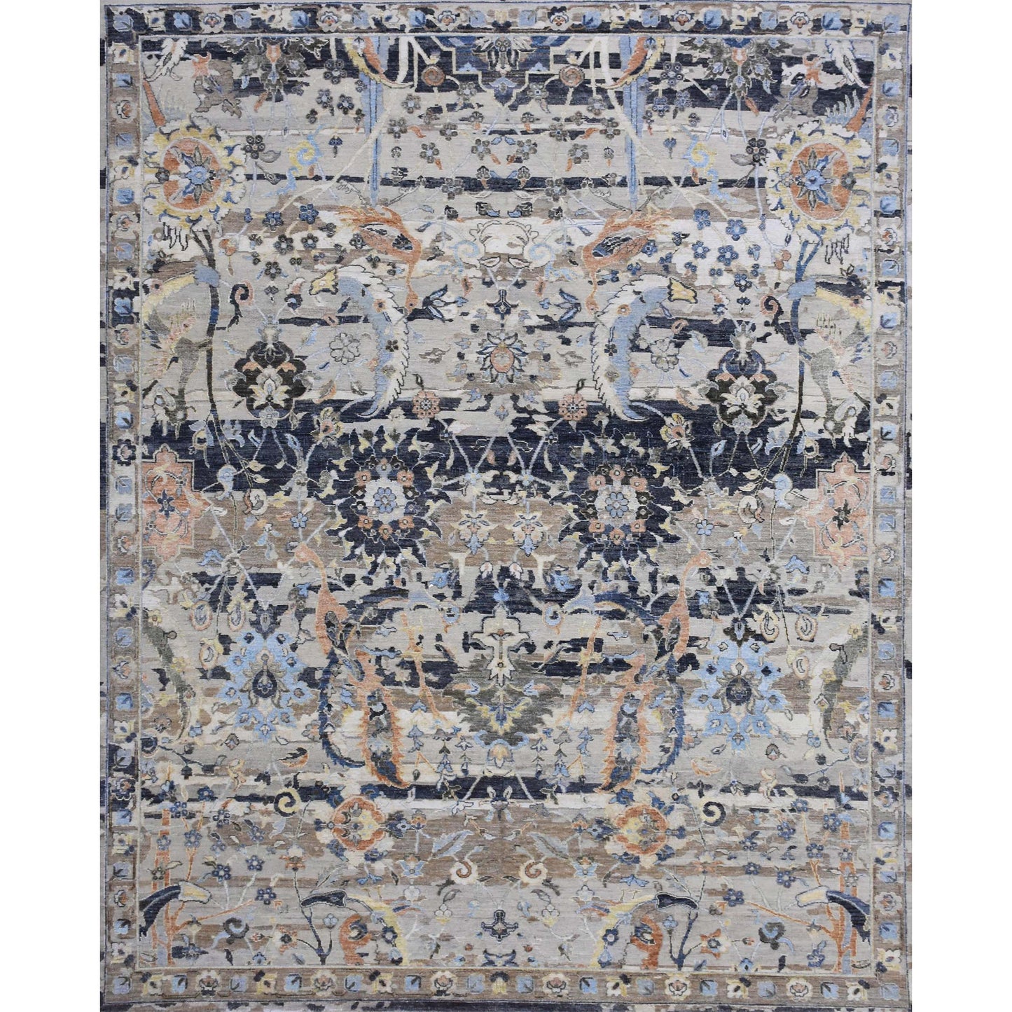 CANTERBURY SILK JPH10 CAMEL / BLUE