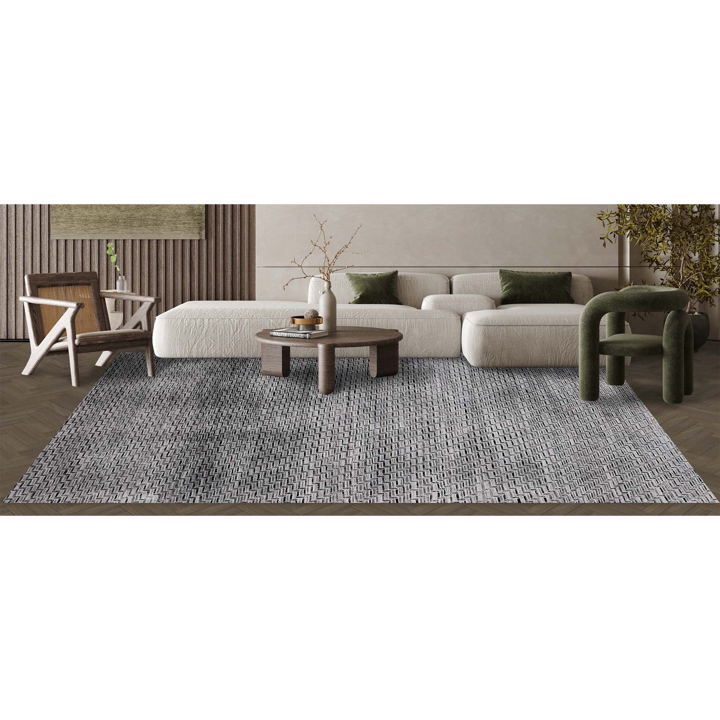CANTERBURY SILK JPM72 CHARCOAL