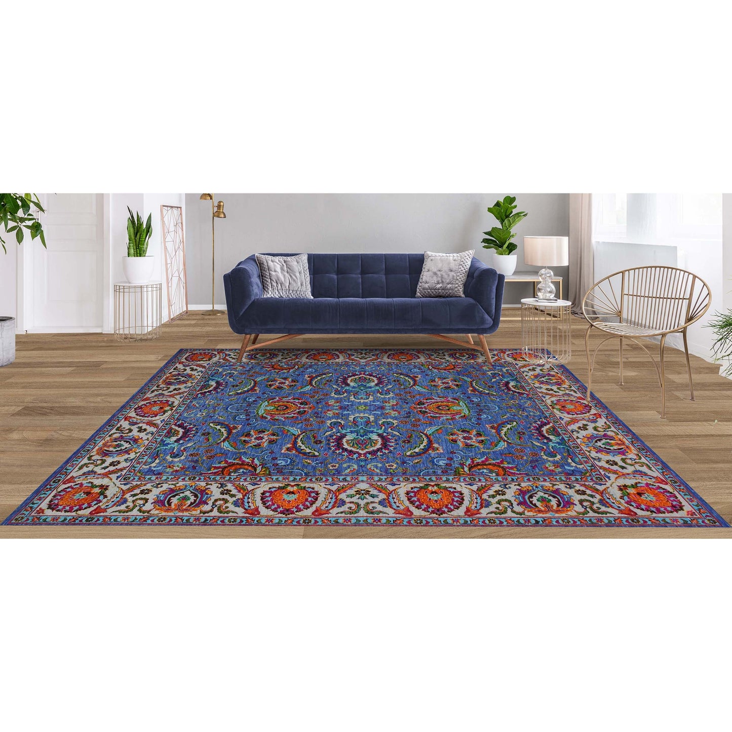 CANTERBURY SILK JPR03 BLUE